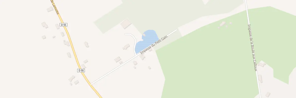 Plan du 390 Petit Gain à Pierrefitte-sur-Sauldre