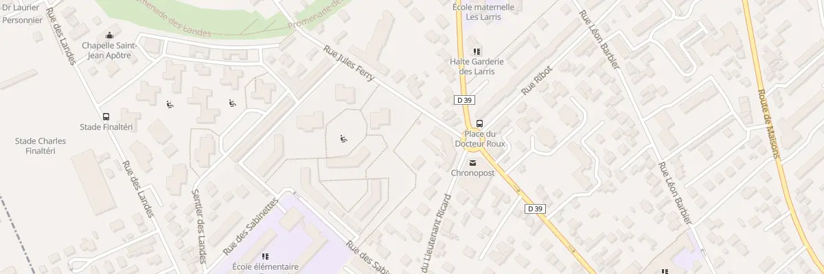 Plan du 5 Rue Jules Ferry à Chatou