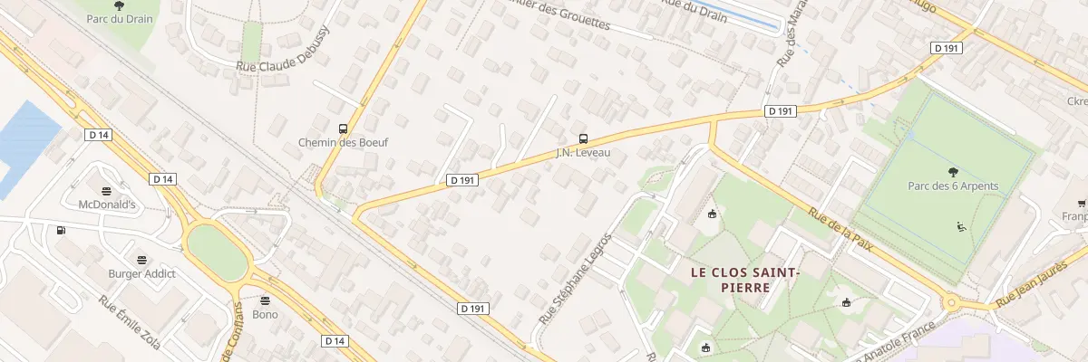 Plan du 27 Rue Jean-nicolas Leveau à Pierrelaye