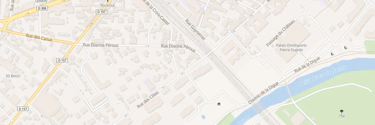 Plan du 6 Rue des Côtes à Maisons-Laffitte