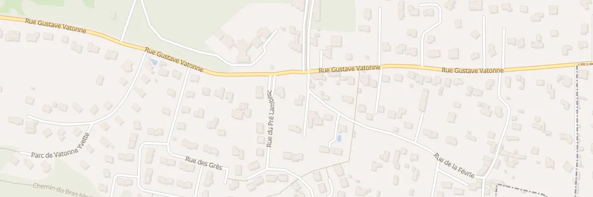 Plan du 64 Rue Gustave Vatonne à Gif-sur-Yvette