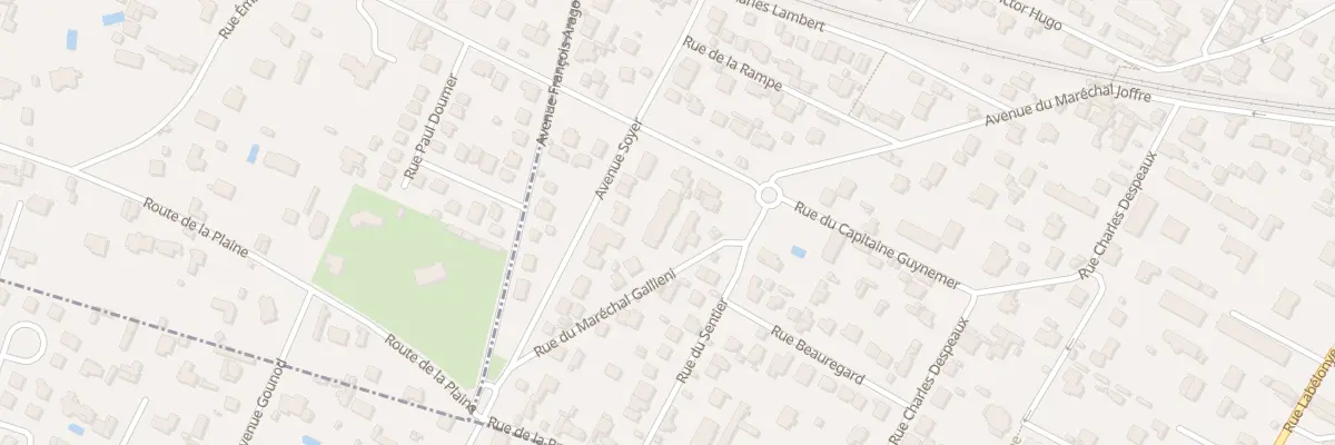 Plan du 43 Av du Mal Joffre à Chatou