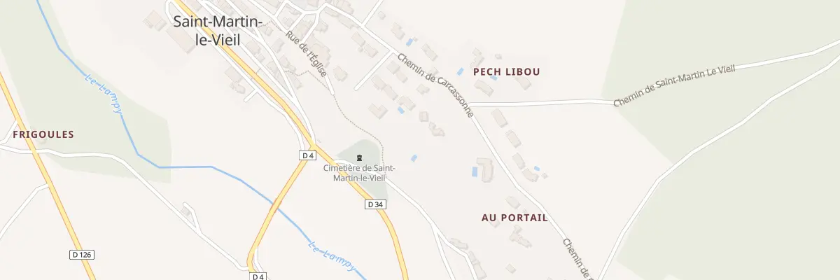 Plan du 5111 Au Portail à Saint-Martin-le-Vieil