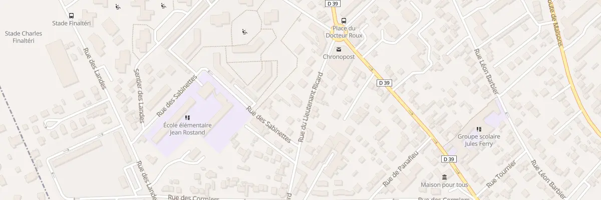 Plan du 77 Rue du Lieutenant Ricard à Chatou