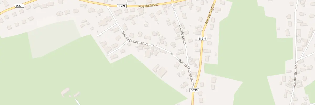 Plan du 20 Rue de l’Ouest Mont à Éperlecques