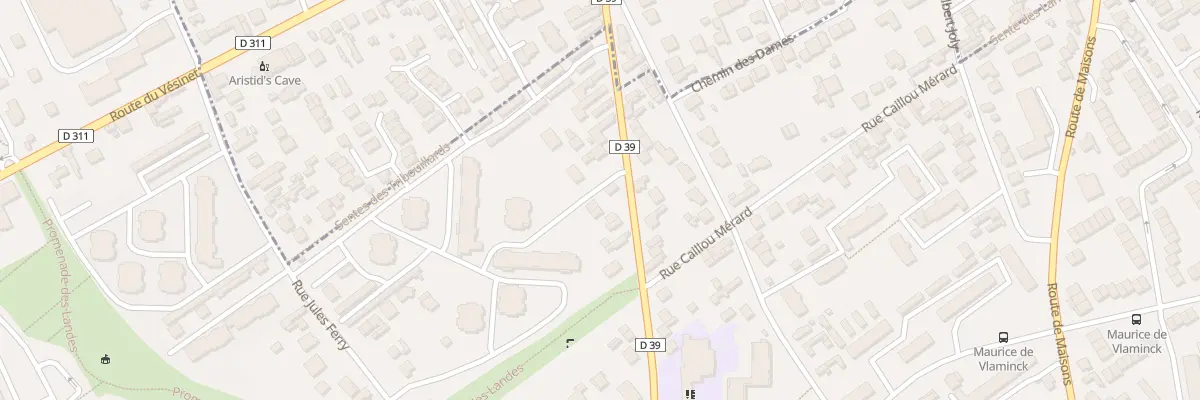 Plan du 187 Rue du Gen Leclerc à Chatou