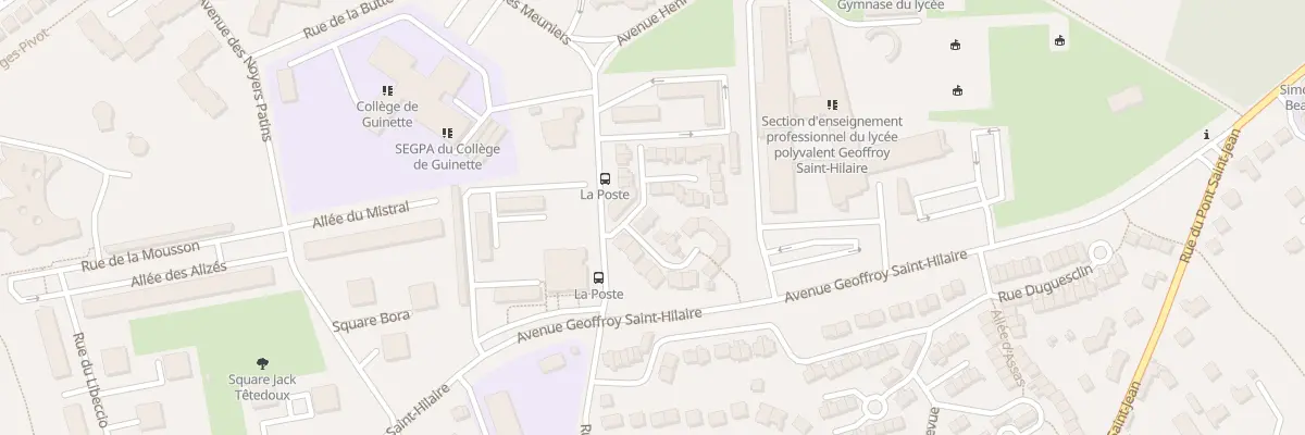 Plan du 14 All des Sanves à Étampes
