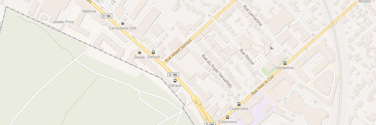 Plan du 79 Rue Albert Sarraut à Versailles