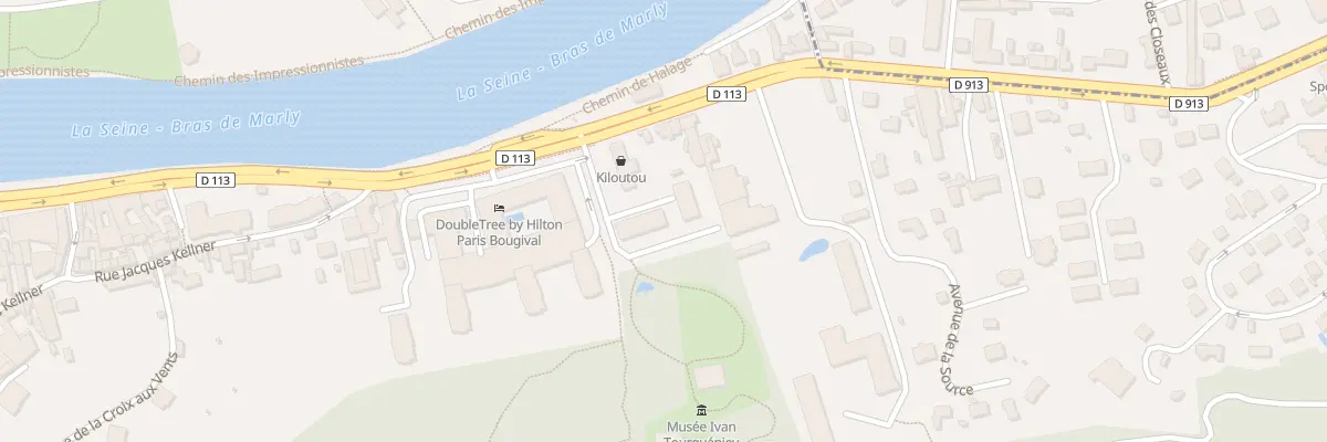 Plan du 14 Rue Yvan Tourgueneff à Bougival