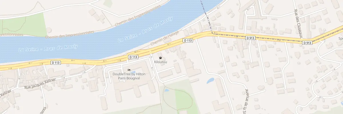 Plan du 18 Rue Yvan Tourgueneff à Bougival