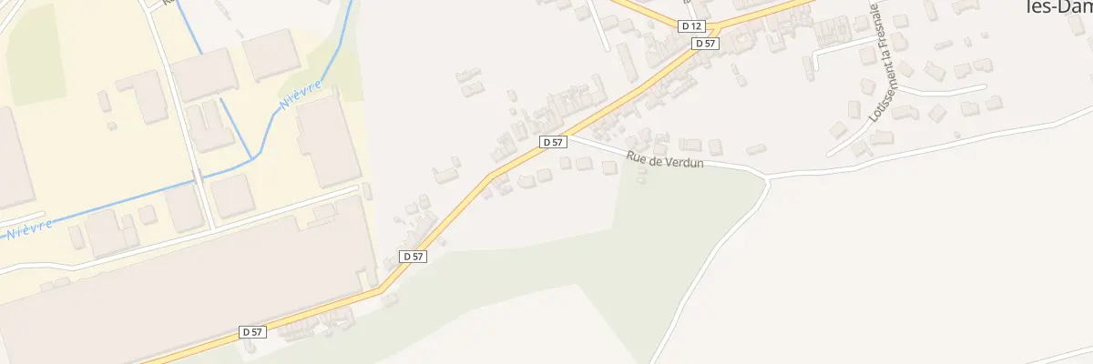 Plan du 37 Rue Jean-baptiste Saint à Berteaucourt-les-Dames