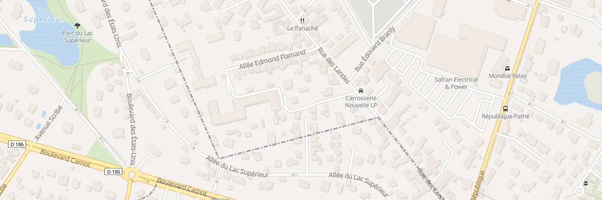 Plan du 39B Rue des Landes à Chatou