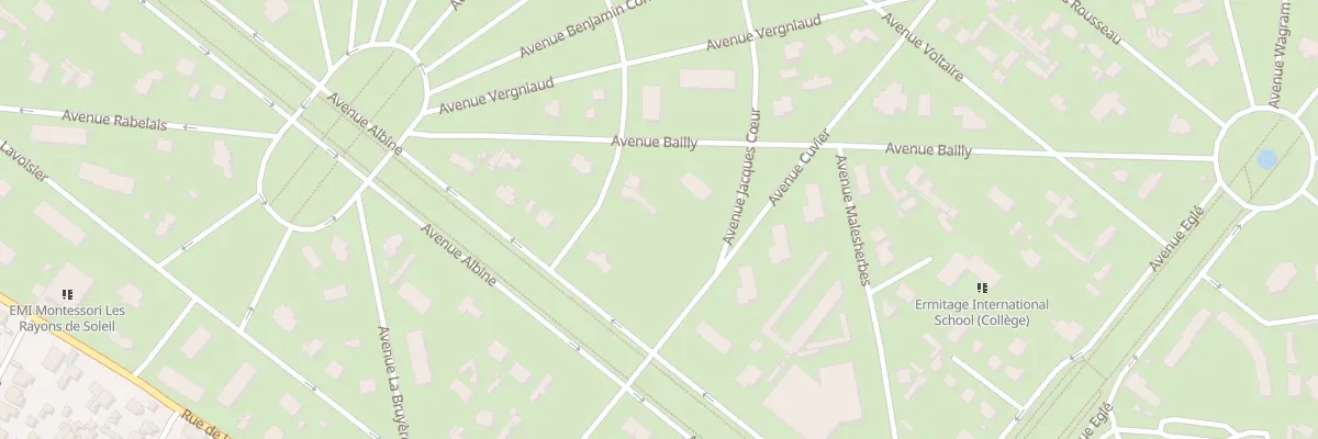 Plan du 2B Av Chateaubriand à Maisons-Laffitte