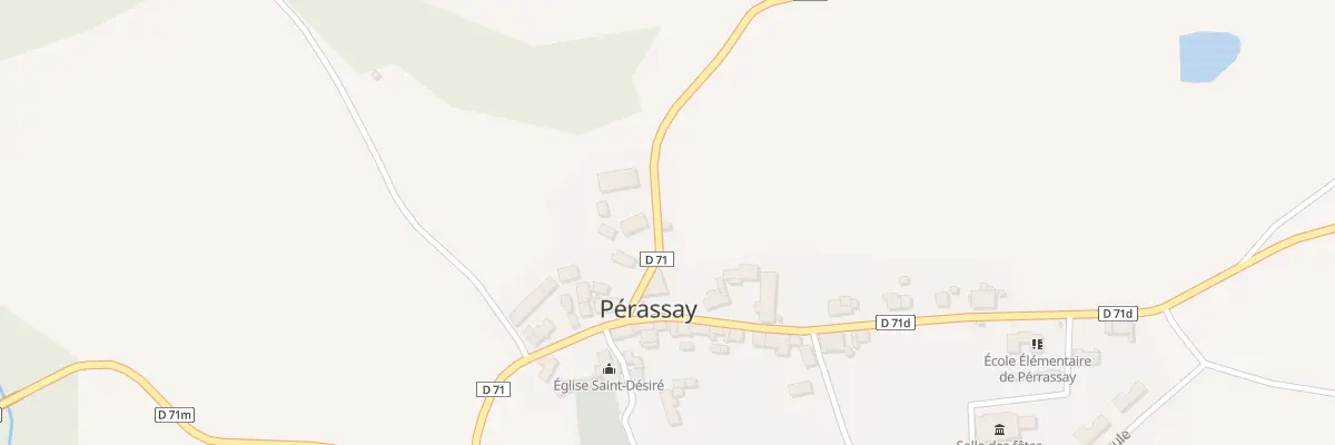 Plan du 5011 Le Bourg à Pérassay