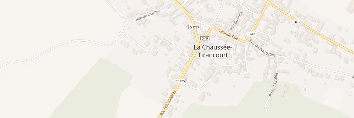 Plan du 12 Rue Jean Catelas à La Chaussée-Tirancourt