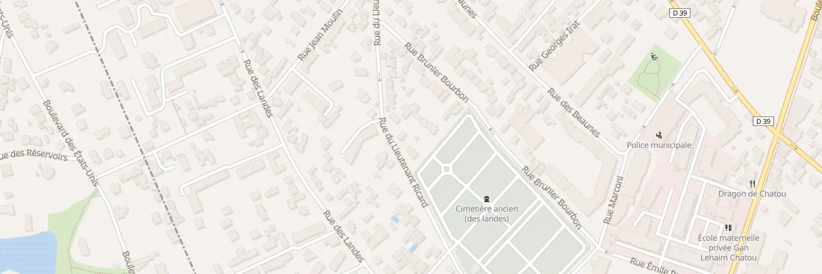 Plan du 6 Rue du Lieutenant Ricard à Chatou
