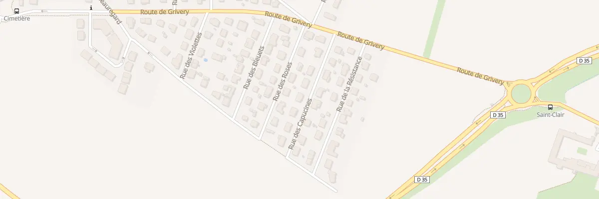 Plan du 10 Rue des Capucines à Gometz-le-Châtel