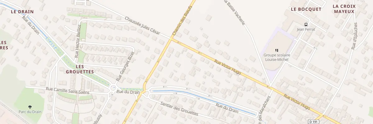 Plan du 139 Rue Victor Hugo à Pierrelaye