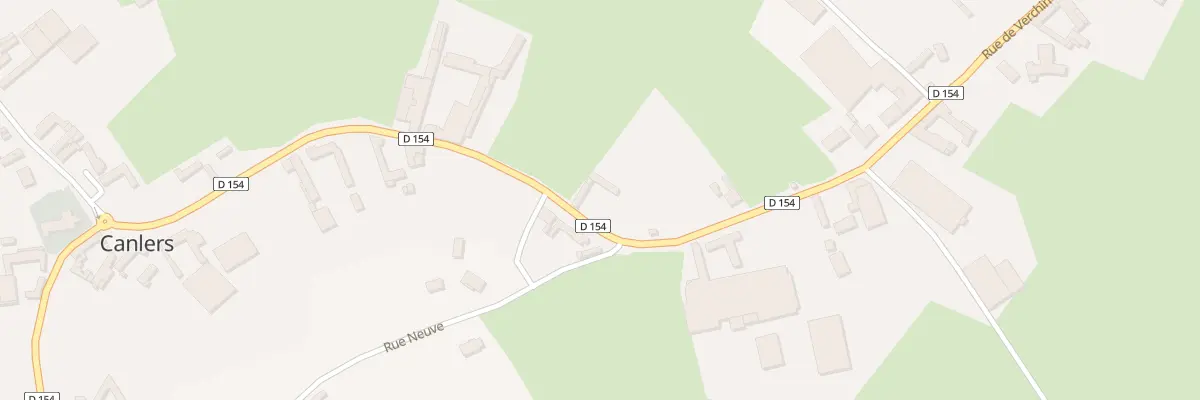 Plan du 13 Rue de Verchin à Canlers
