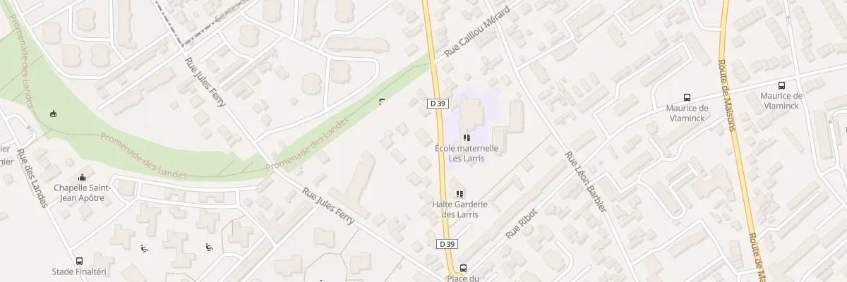 Plan du 163 Rue du Gen Leclerc à Chatou