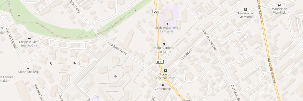 Plan du 151 Rue du Gen Leclerc à Chatou