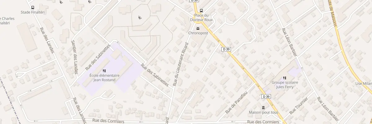 Plan du 52 Rue du Lieutenant Ricard à Chatou