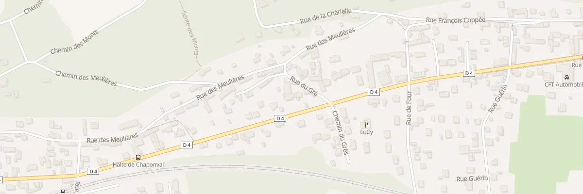 Plan du 18 Rue Marceau à Auvers-sur-Oise