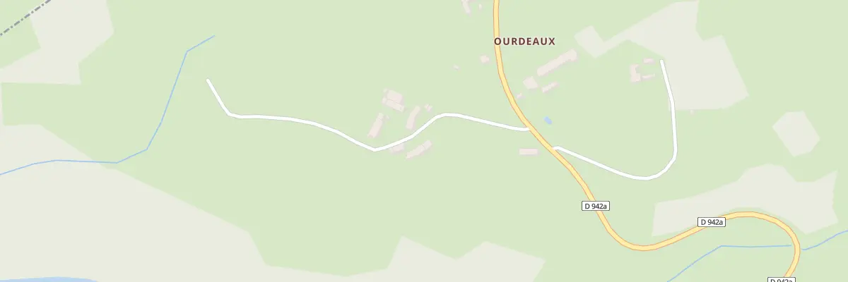 Plan du 5007 Ourdeaux à Alleyrat