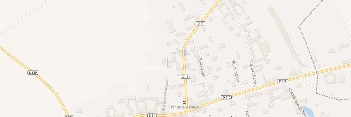 Plan du 11 Rue du Crocq à Francastel