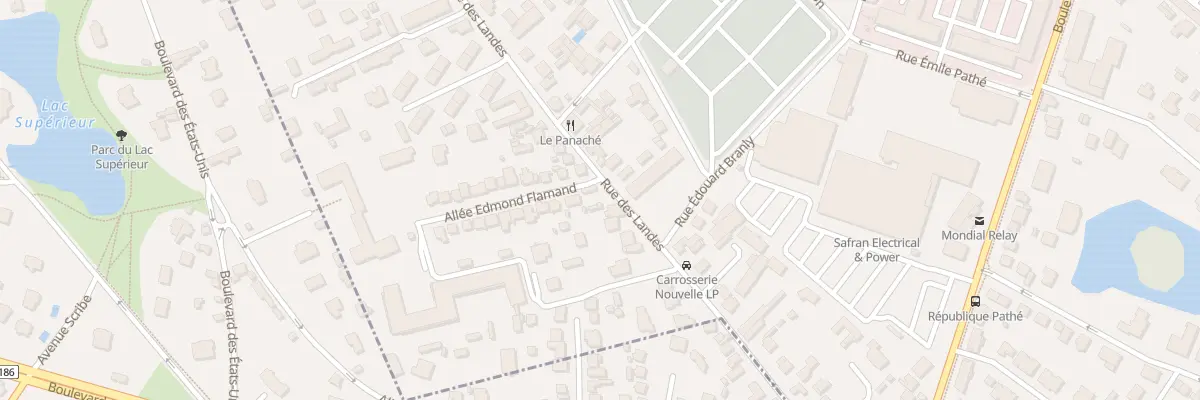 Plan du 53 Rue des Landes à Chatou