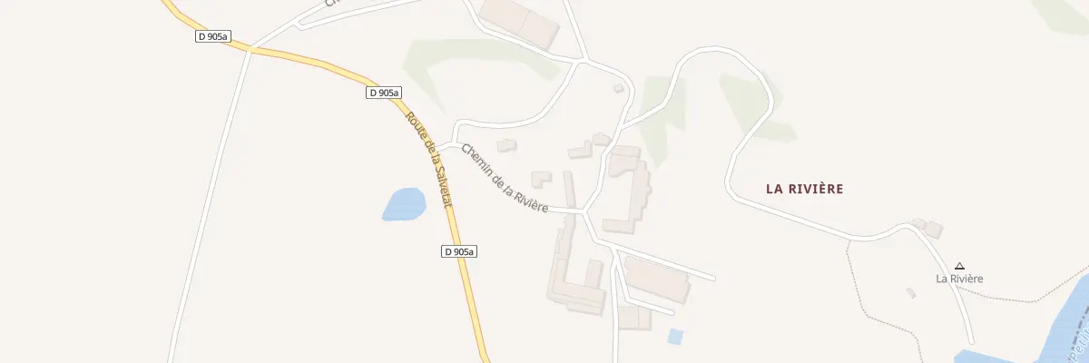 Plan du 5155A La Riviere au Bas Ségala