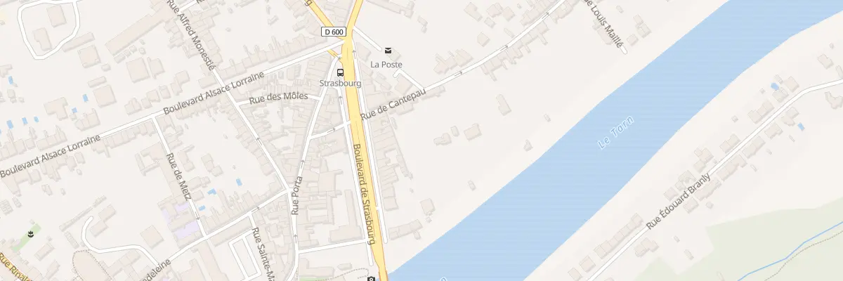 Plan du 8 Rue de Cantepau à Albi