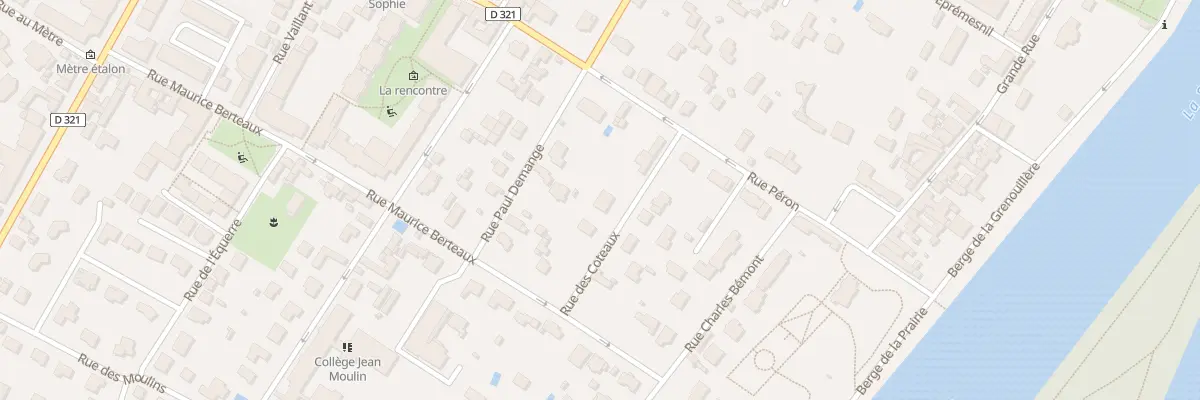 Plan du 3T Rue des Côteaux à Croissy-sur-Seine