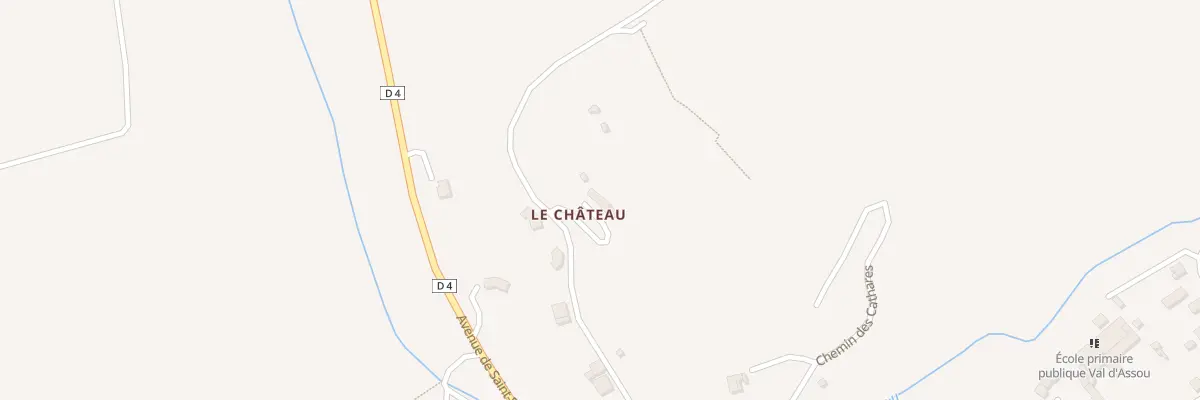 Plan du 10 Che de Corbin à Lombers