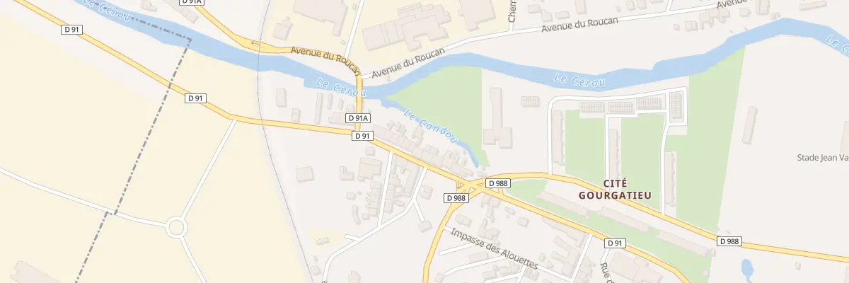 Plan du 44 Av Bouloc Torcatis à Carmaux