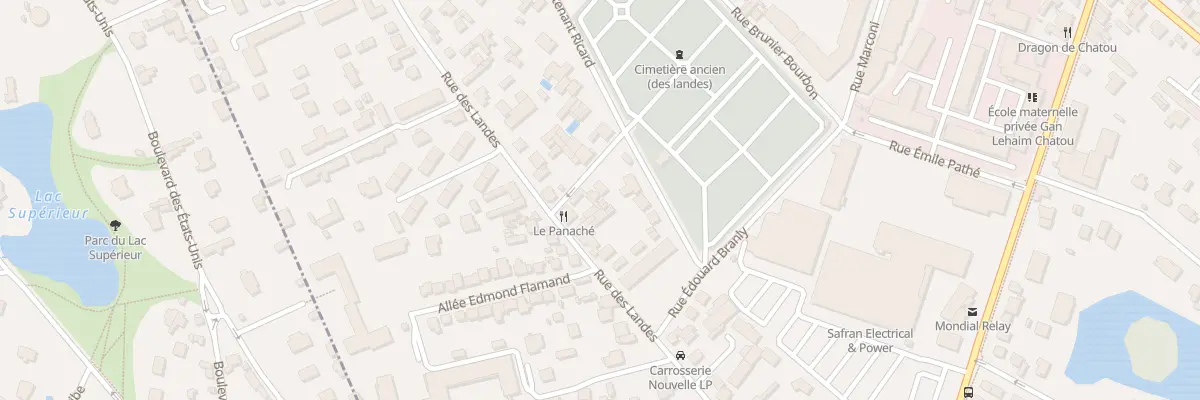 Plan du 2 Av du Cimetière à Chatou