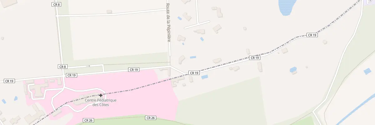 Plan du 9007 Che des Cotes Montbron aux Loges-en-Josas