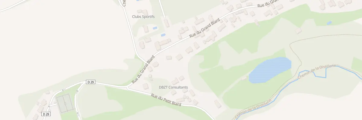 Plan du 8 Rue du Grand Biard à Labbeville