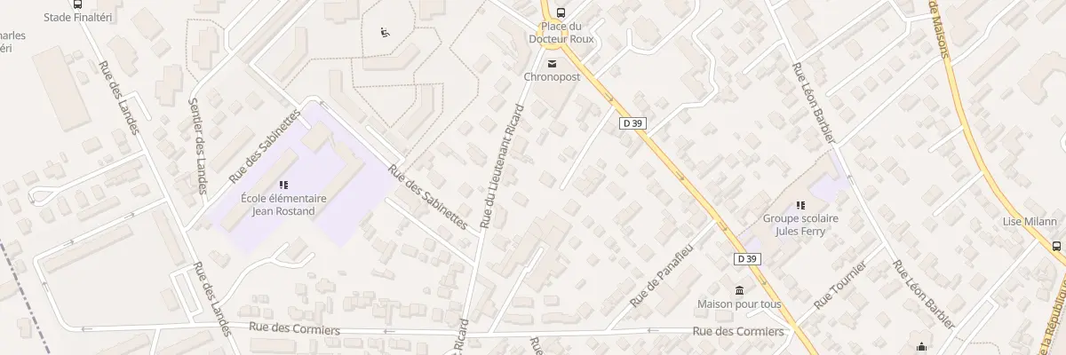 Plan du 44 Rue du Lieutenant Ricard à Chatou