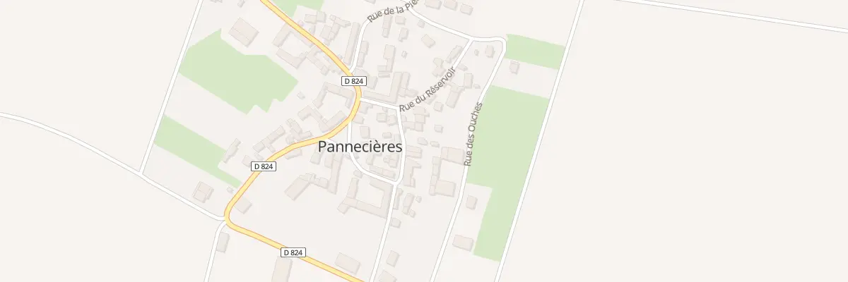 Plan du 12 Rue de l’Eglise à Pannecières