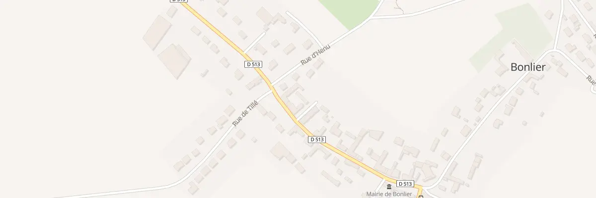 Plan du 20 Rue de la Ville à Bonlier