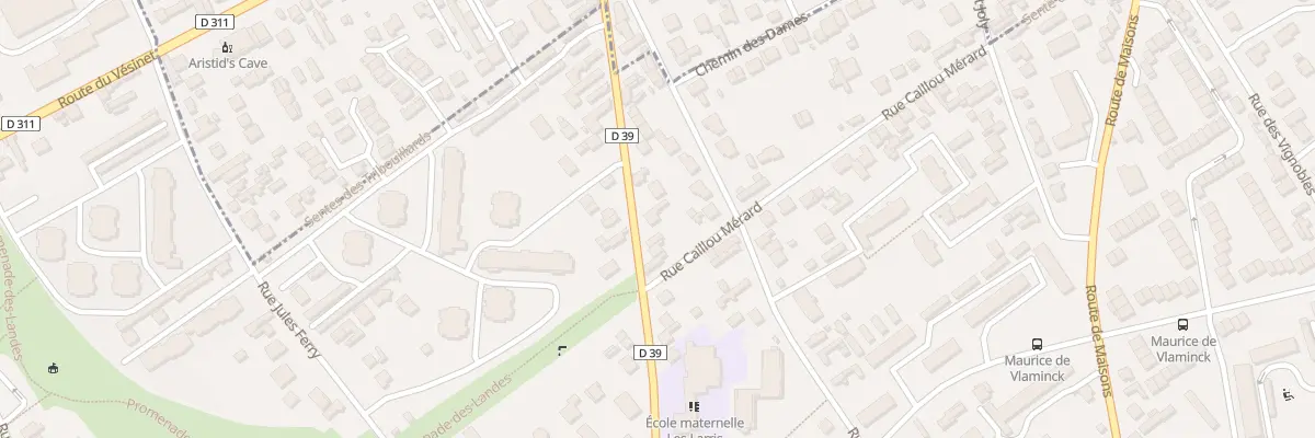 Plan du 242 Rue du Gen Leclerc à Chatou