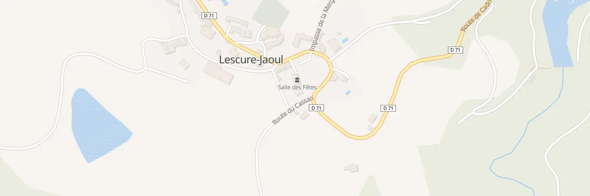 Plan du 5144 Lescure à Lescure-Jaoul