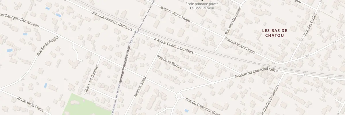 Plan du 10B Rue de la Rampe à Chatou