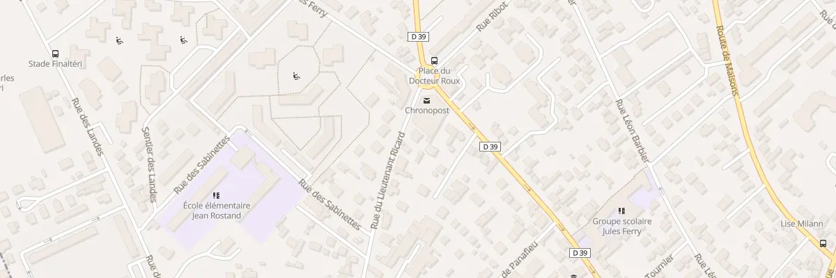 Plan du 60 Rue du Lieutenant Ricard à Chatou
