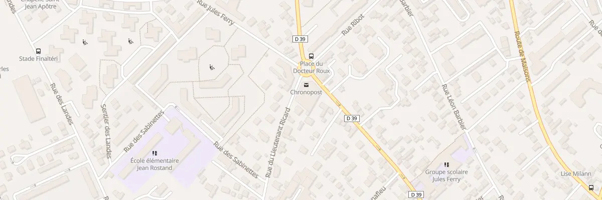 Plan du 66 Rue du Lieutenant Ricard à Chatou