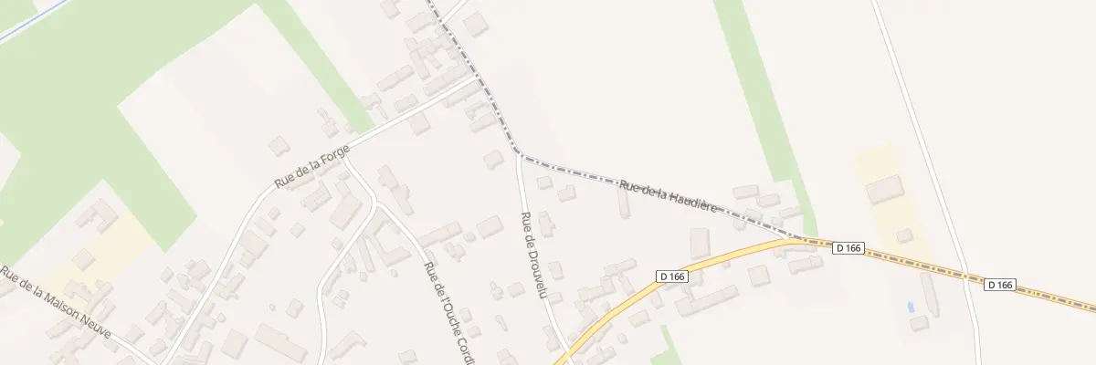 Plan du 4T Rue de la Haudiere à Santeau