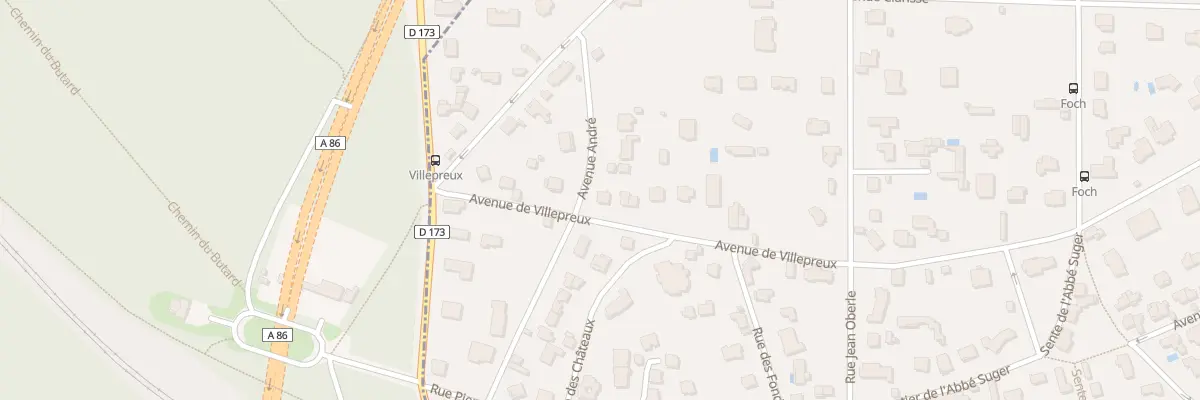 Plan du 46 Av de Villepreux à Vaucresson