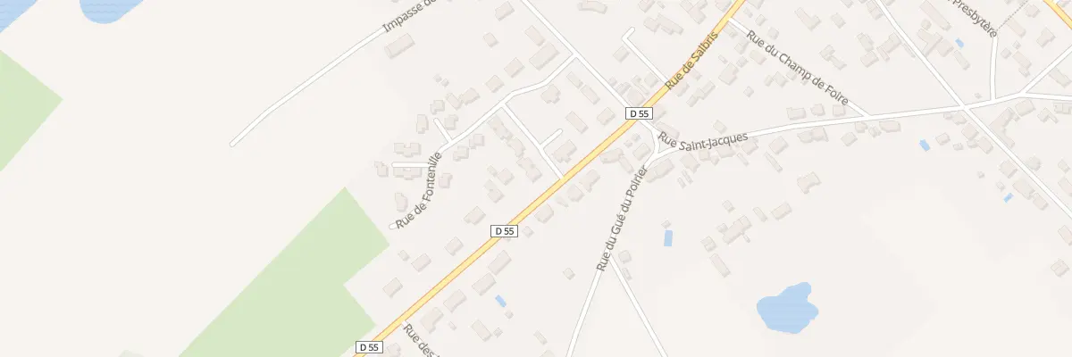 Plan du 1 Rue des Pinsons à Pierrefitte-sur-Sauldre