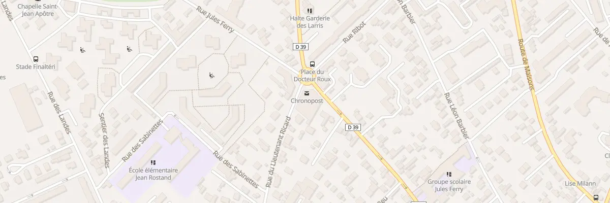 Plan du 68 Rue du Lieutenant Ricard à Chatou